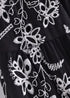 Boho Skirts in Mariana in Lace White, Purple and Black For Women
